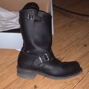 Frye engineer boots